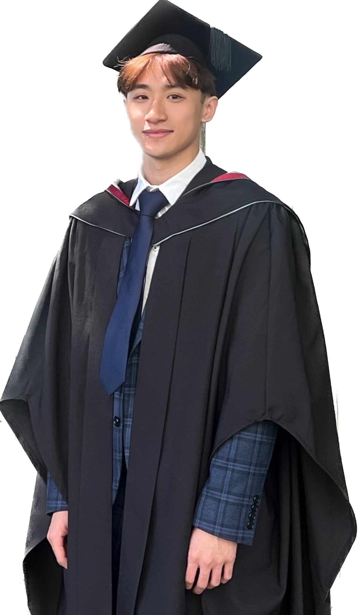 Cutout of me at my graduation